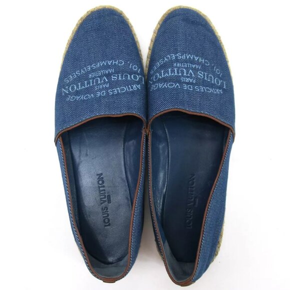 Louis Vuitton slip-on canvas Authentic used T16688 - Picture 16 of 16